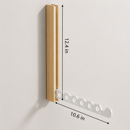 Wall Mounted Folding Clothes Drying Rack