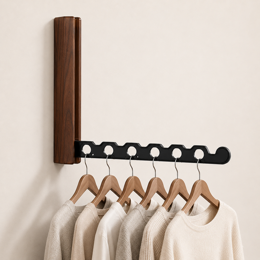 Wall Mounted Folding Clothes Drying Rack